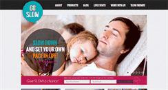 Desktop Screenshot of goslowworld.com